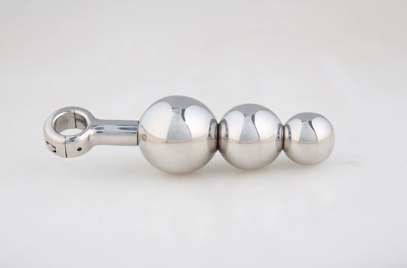 Unisex Large 3-Ball Plug - Image 4