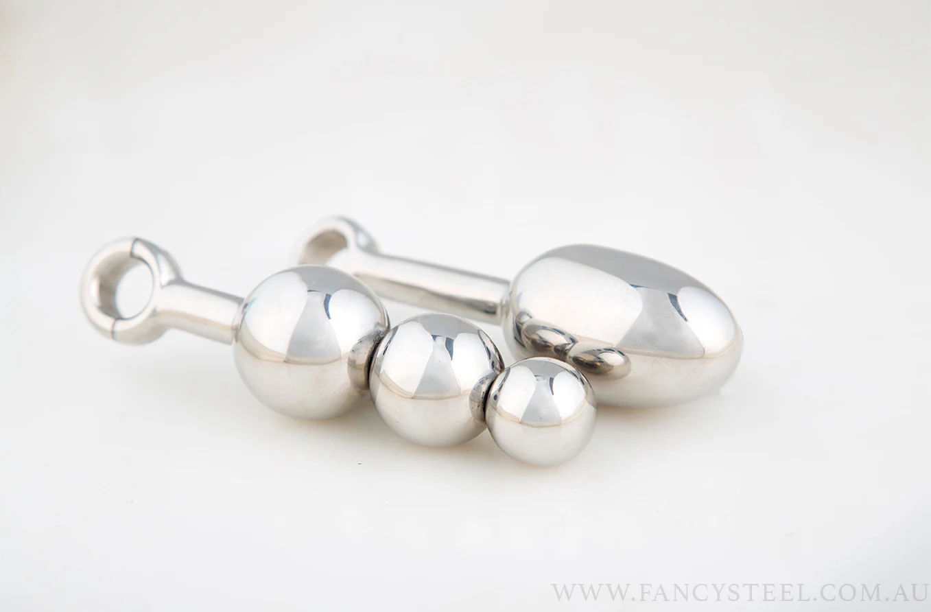 Unisex Small 3-Ball Plug - Image 5