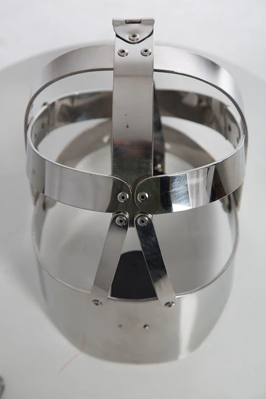 Fancy Steel Head Cage - Image 11