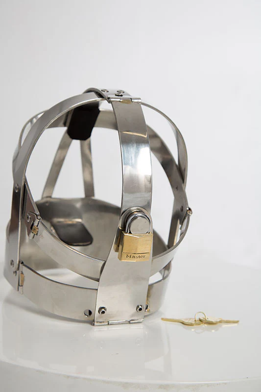 Fancy Steel Head Cage - Image 7