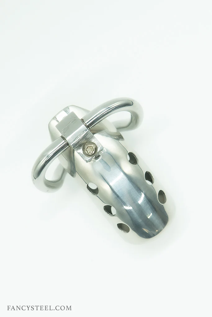 Iron Knob Mens Chastity Tube - Image 14