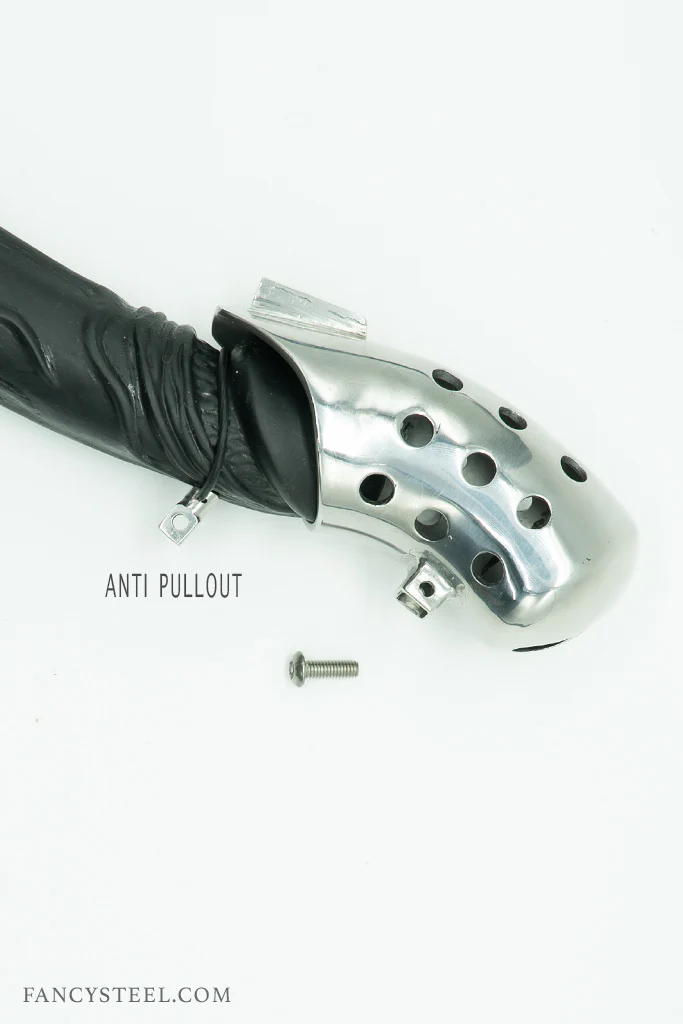 Iron Knob Mens Chastity Tube - Image 16