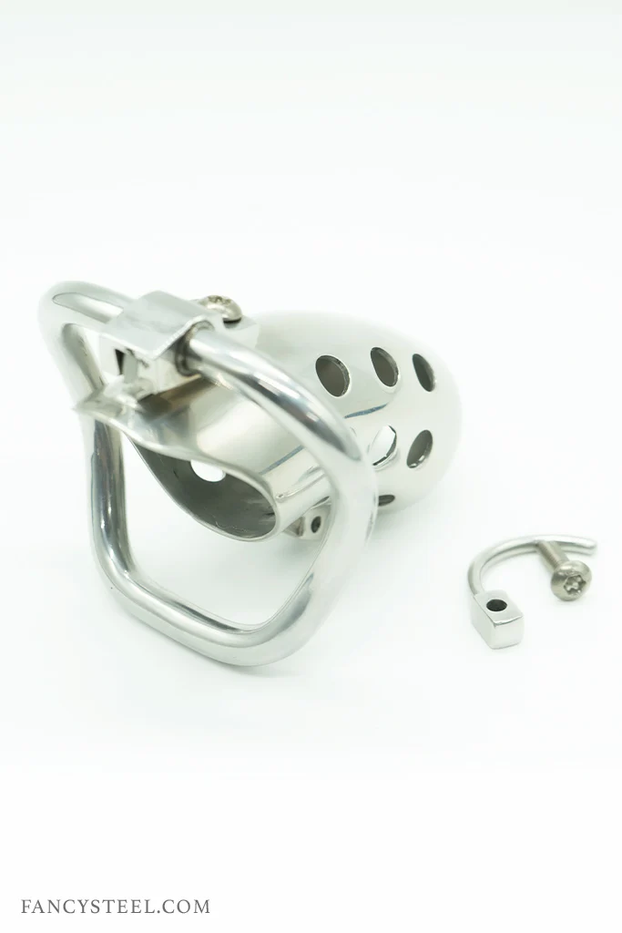 Iron Knob Mens Chastity Tube - Image 22