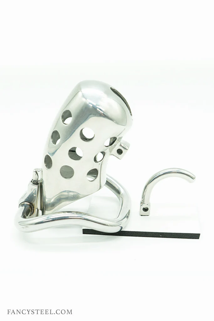 Iron Knob Mens Chastity Tube - Image 24