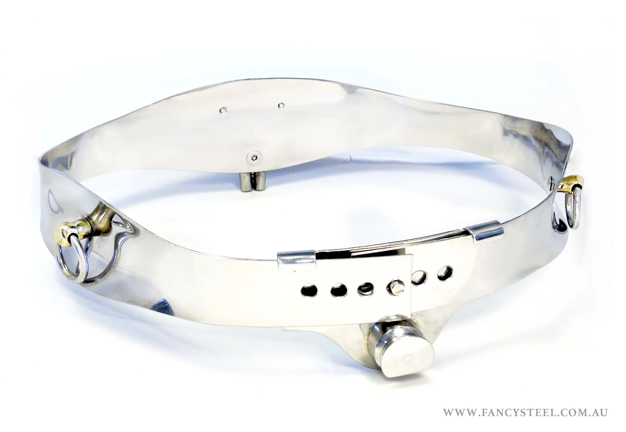 FS3 Waist Belt Only (for Fancy Steel Chastity Belts) - Image 3